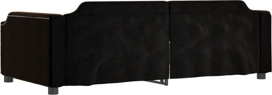 The Living Store Canapé-lit Tissus -lit 2 en 1 223x100x66,5cm