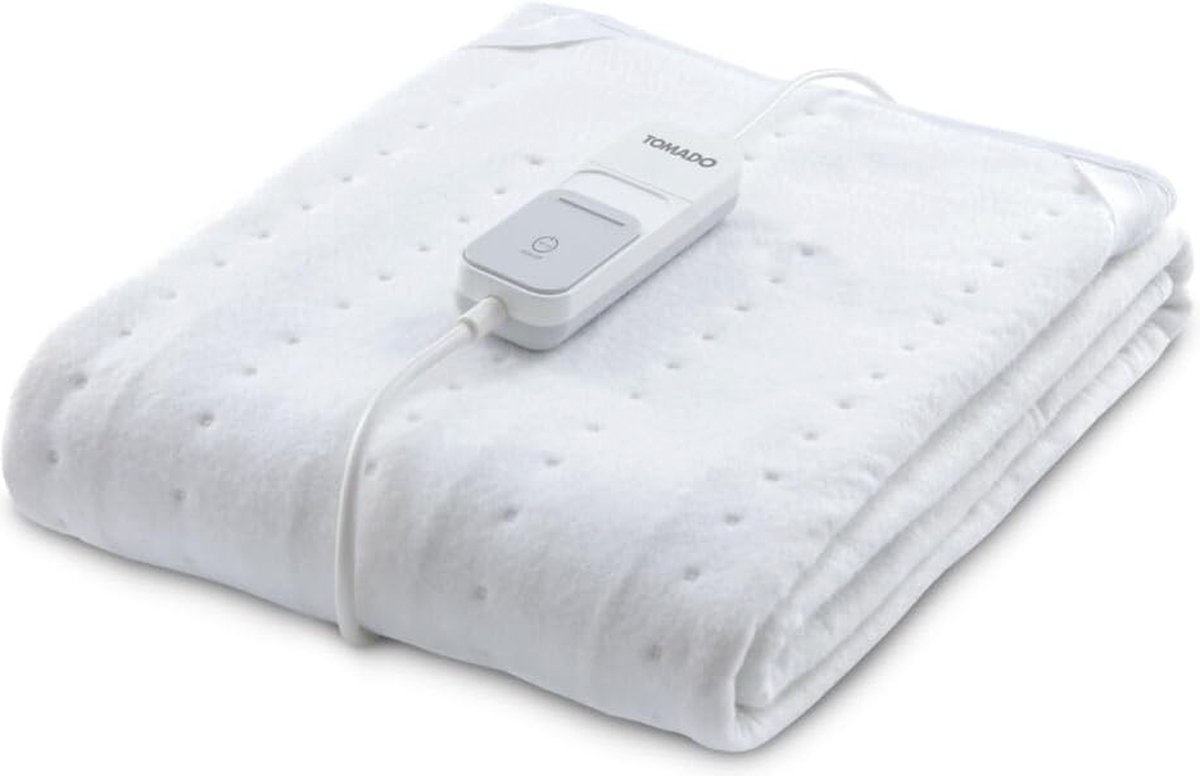 Elektrische onderdeken 1 persoons - Extra snelle opwarming - 150 x 80 cm - Veilig en comfortabel