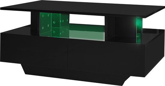 Salontafel Set Wit Marmerlook Kopen