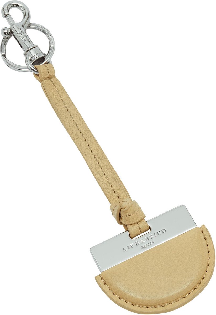 LIEBESKIND BERLIN Sleutelhanger Brigid Keyring Ginger Shot Geel