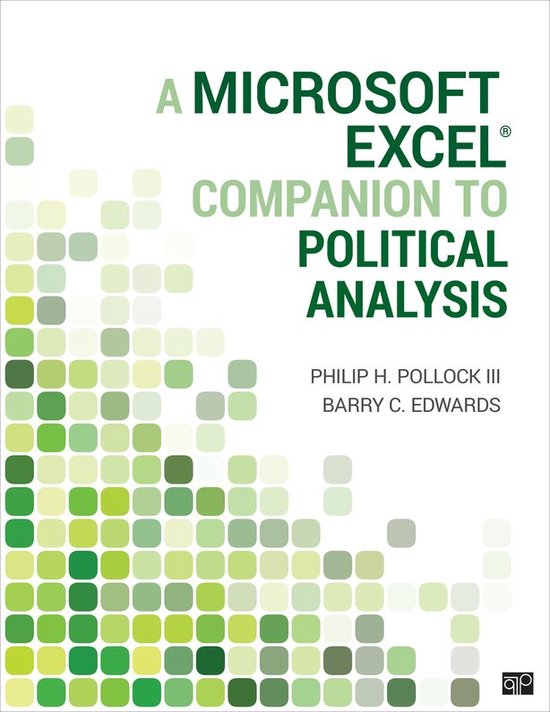 A Microsoft Excel® Companion to Political Analysis - cover