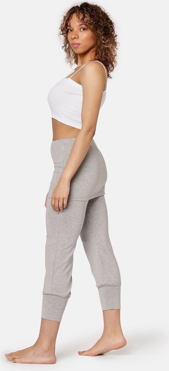 Bellivalini Dames Yogabroek - Sport - Vrijetijdsbroek - Lang - Viscose - Sportbroek - BLV-BLV50-276-YPS - Melange - XXL van Bellivalini — afbeelding 3