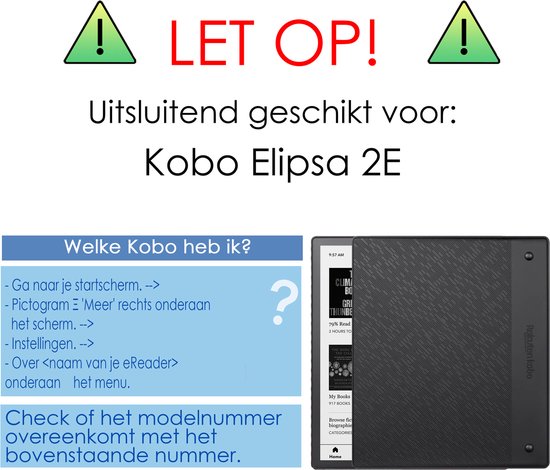 Screenprotector Folie Geschikt voor Kobo Elipsa 2E Screenprotector Bescherm Folie - Screenprotector Folie Geschikt voor Kobo Elipsa 2E Screenprotector Telefoon Folie - 3 PACK — afbeelding 2