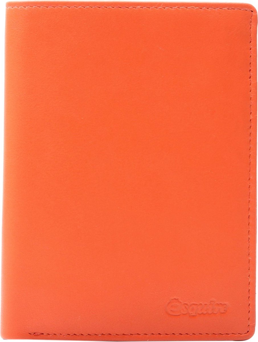 Esquire Leren Portemonnee Viktoria Wallet Flame Orange Oranje