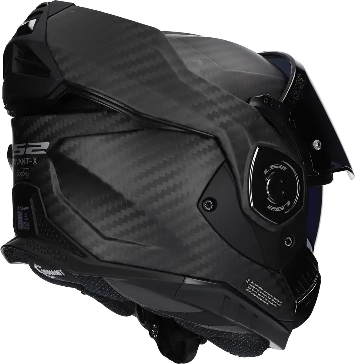 LS2 Helm Advant x FF901 mat carbon maat XL