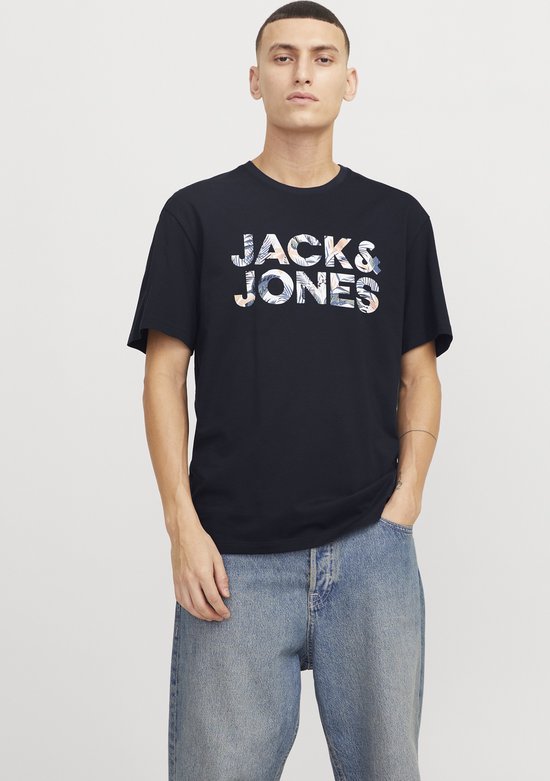 JACK&JONES JJEBRYAN CORP LOGO TEE SS O-NECK NOOS Heren T-shirt - Sky Captain