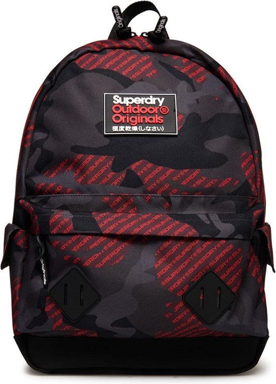 red camo backpack