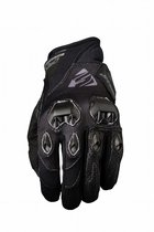 Five Stunt Evo Black Motorcycle Gloves M