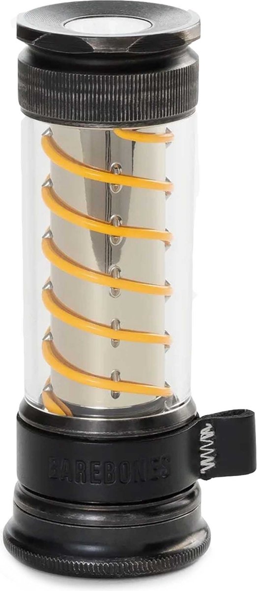 Barebones Edison light stick tumbled steel liv 136