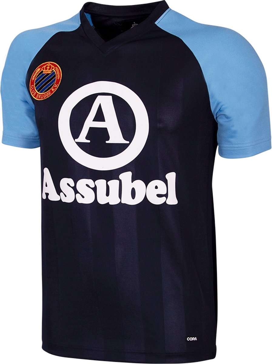 897x1200.jpg COPA - Club Brugge 1987/88 Retro Voetbalshirt - Heren - Blauw - S - Afbeelding 1