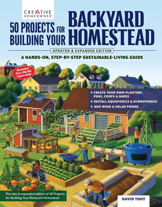 50 Projects for Building Your Backyard Homestead, Updated Ed ... - cover