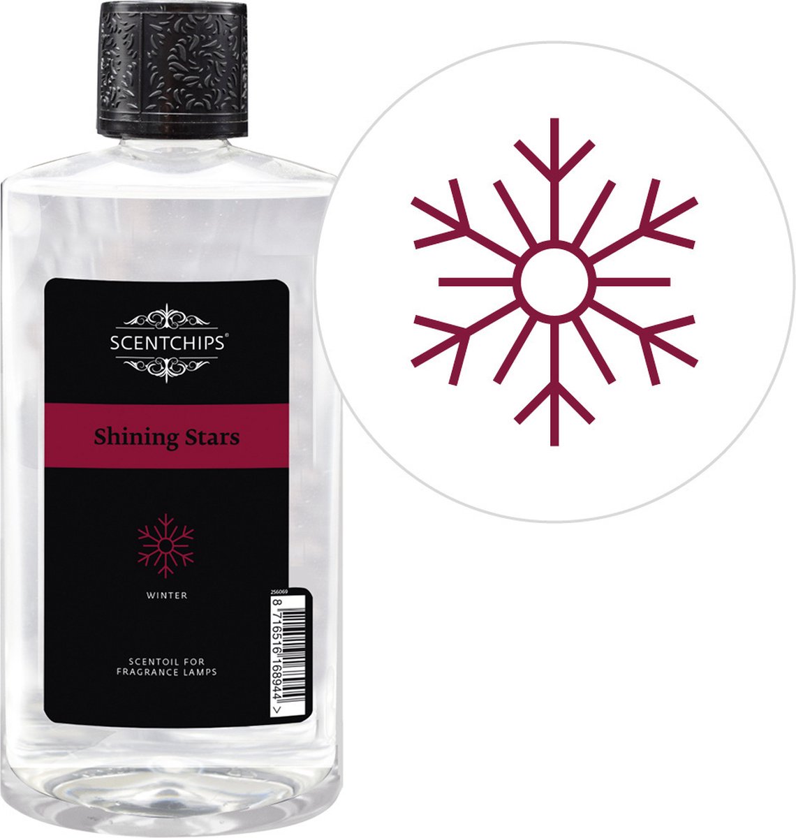 Goedkoopste Scentchips® Shining Stars - Geurolie Voor Oliebrander - Parfum Olie - Geurolie Voor Lampenolie - Geurlamp Olie - 475ml
