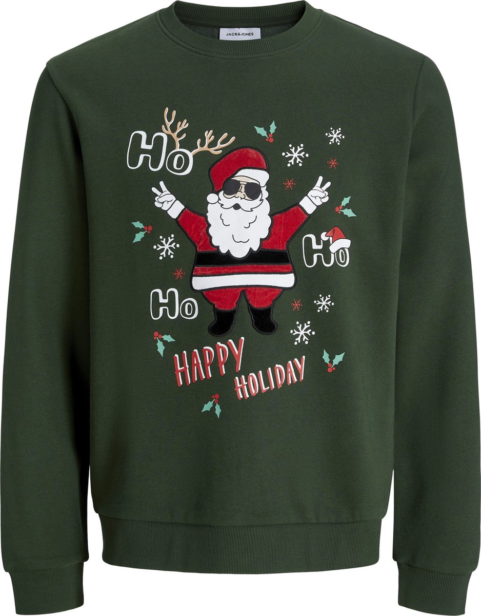JACK&JONES - JJCHRISTMAS SWEAT CREW NECK XMAS Heren Trui