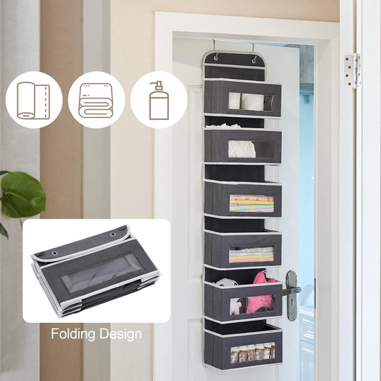 Deur rek - Plank boven de deur - Pantry organizer - 6 verstelbare