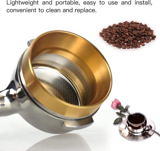 49MM Koffie Doseer Ring 62x22mm Mand Portafilter kopen vanaf een prijs van 3.19