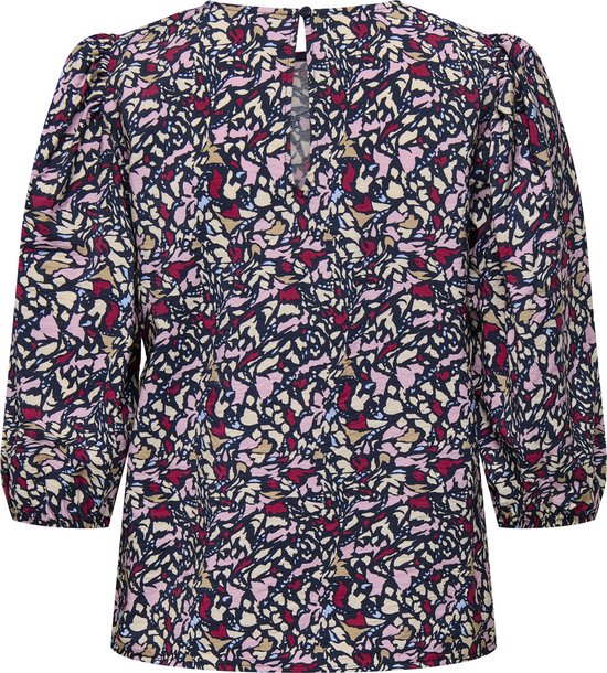 ONLY dames O-hals shirt puff zwart ONLY dames O-hals shirt puff zwart