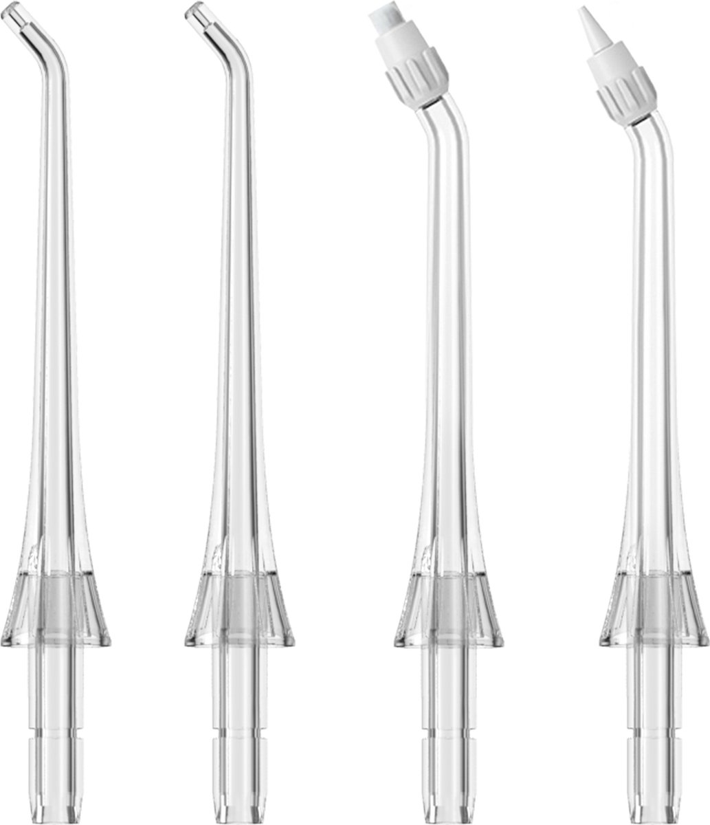Waterflosser Opzetstukjes Dentect - Siliconen top - Standaard opzetstukjes - Orthodontisch opzetstuk - Paradontaal opzetstuk