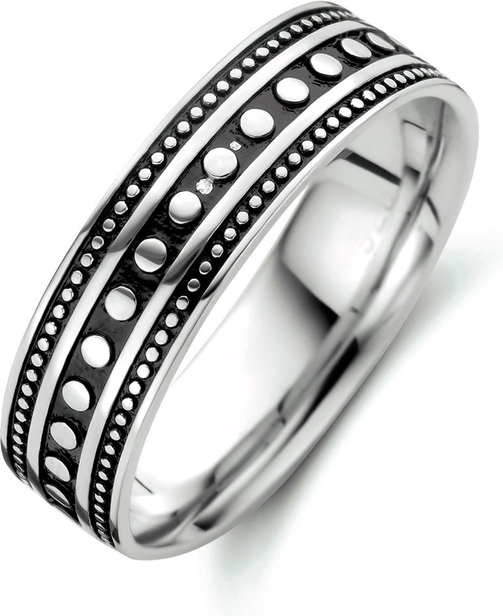 Zilver Geoxideerd Ring Oxi 1101739