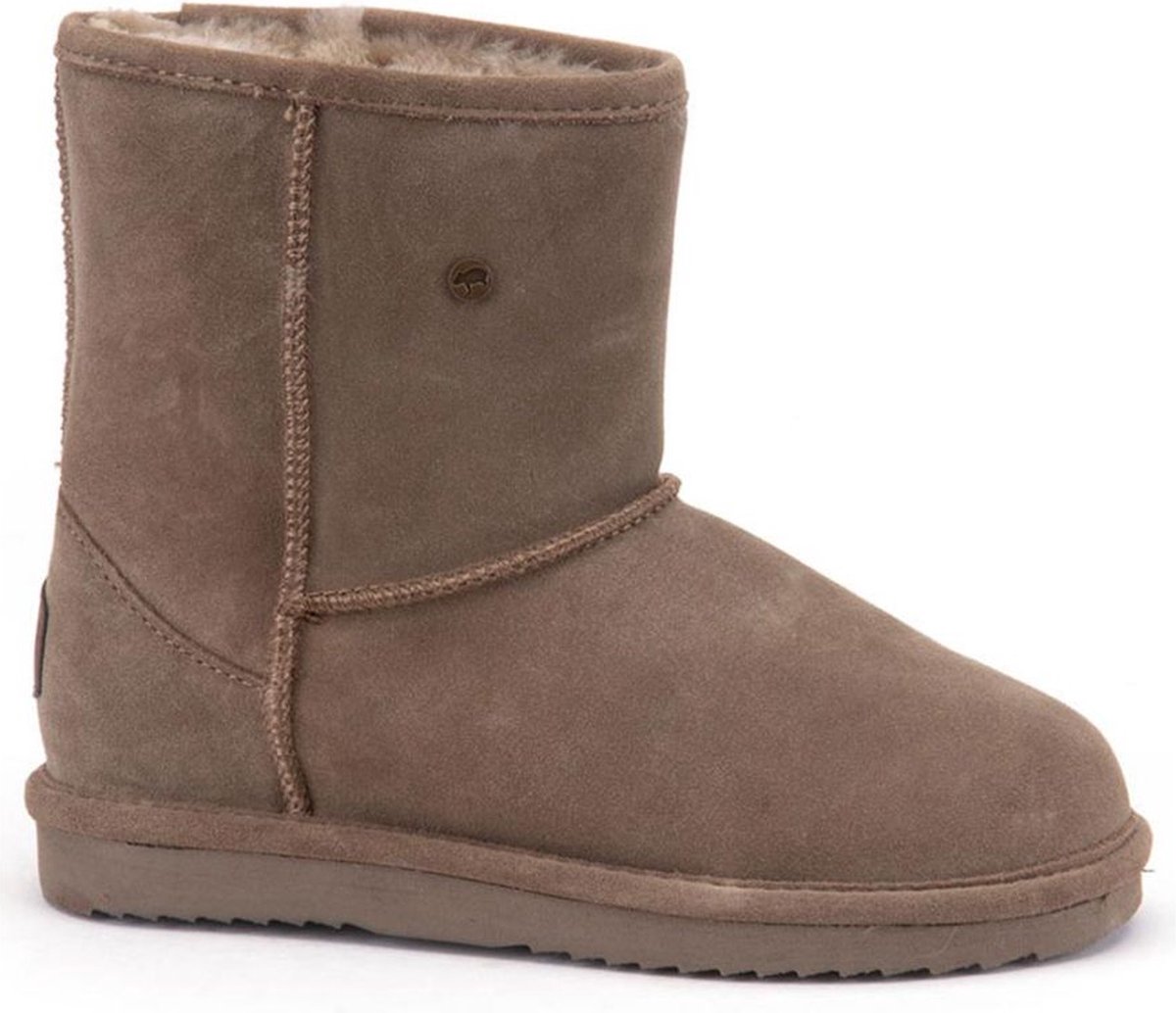 Warmbat - Dames Laars Kangaroo Suede - Moss - Maat 38
