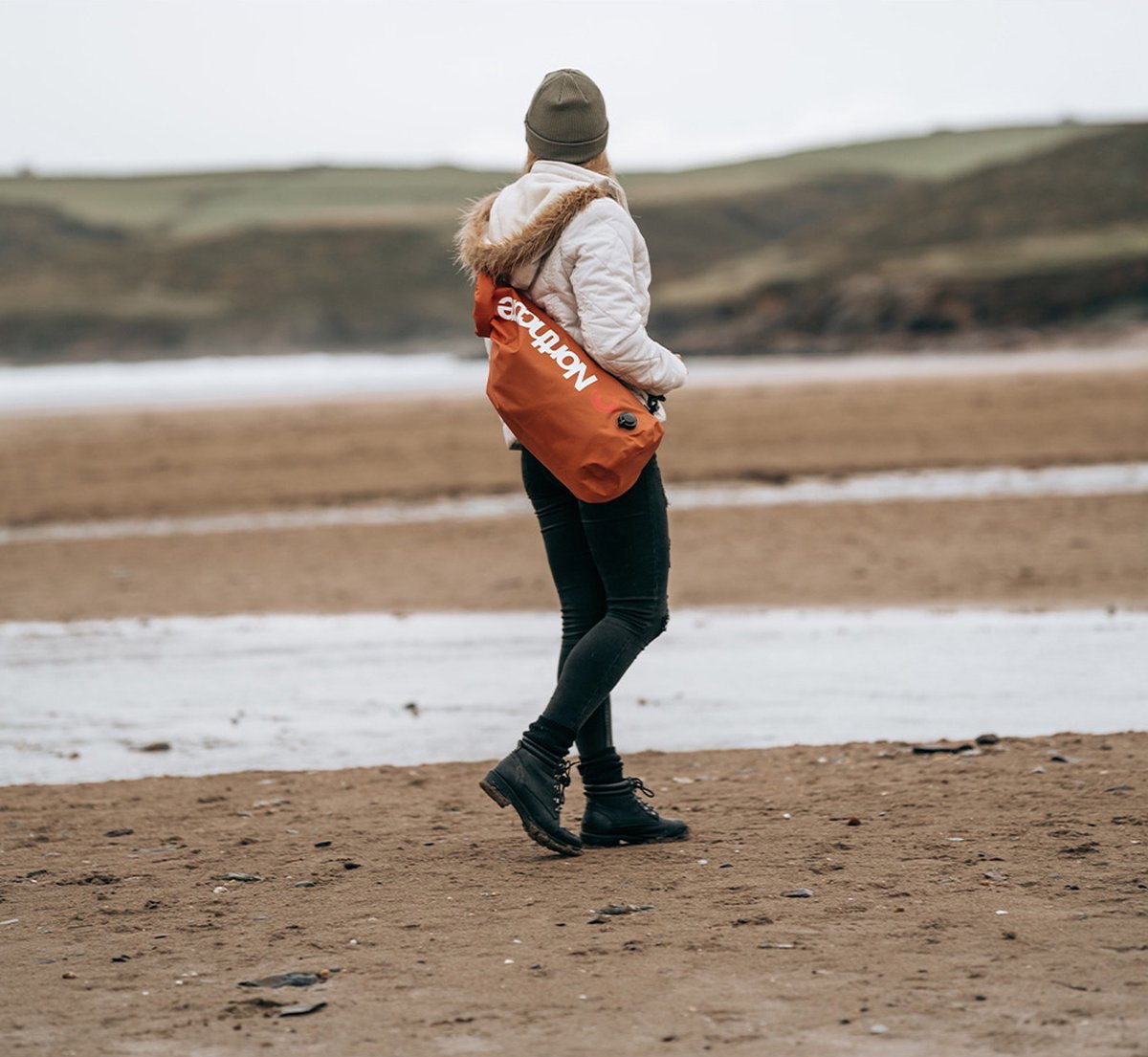 2025 Northcore Dry Bag 40l Rugzak N40lwhbp - Oranje
