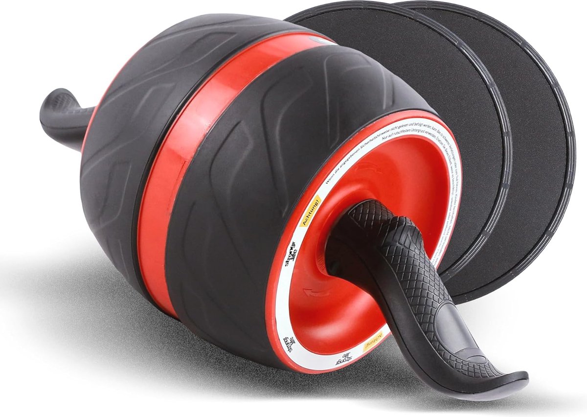 Goedkoopste Buiktrainer voor thuis - Buikspiertraining met schuifpads - Brede Buikroller voor Effectieve Sportfitness