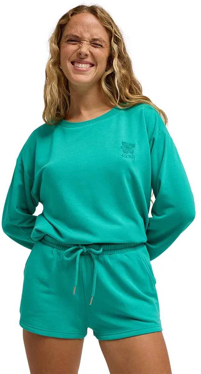 Roxy Surfing By Moonlight Korte Sportbroek Vrouw Groen