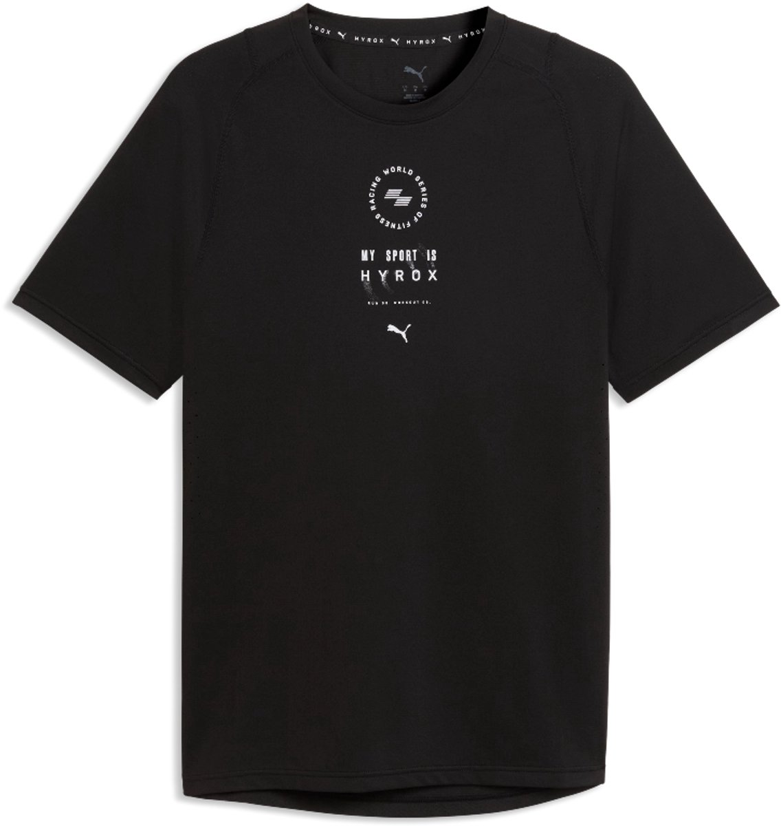 Puma HYROX Dry Elite T-shirt Heren Zwart