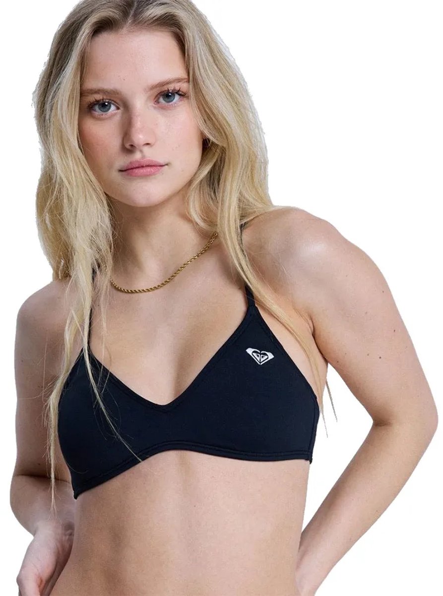 Roxy Essentials Sd Athletic Triangle Bikinitop XL Vrouw Antraciet