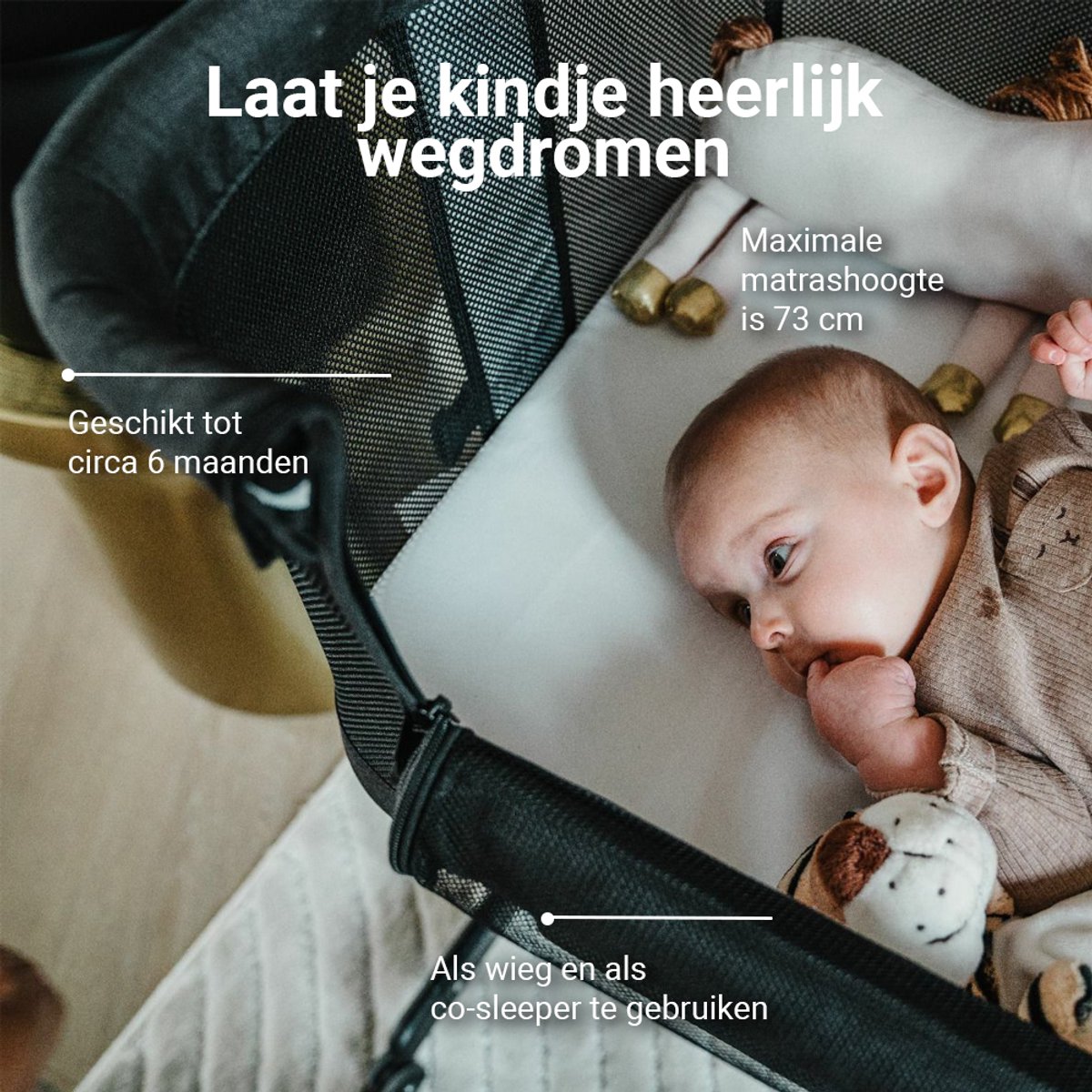 Novi Novi Kyra Air+ Co-Sleeper - afbeelding 3