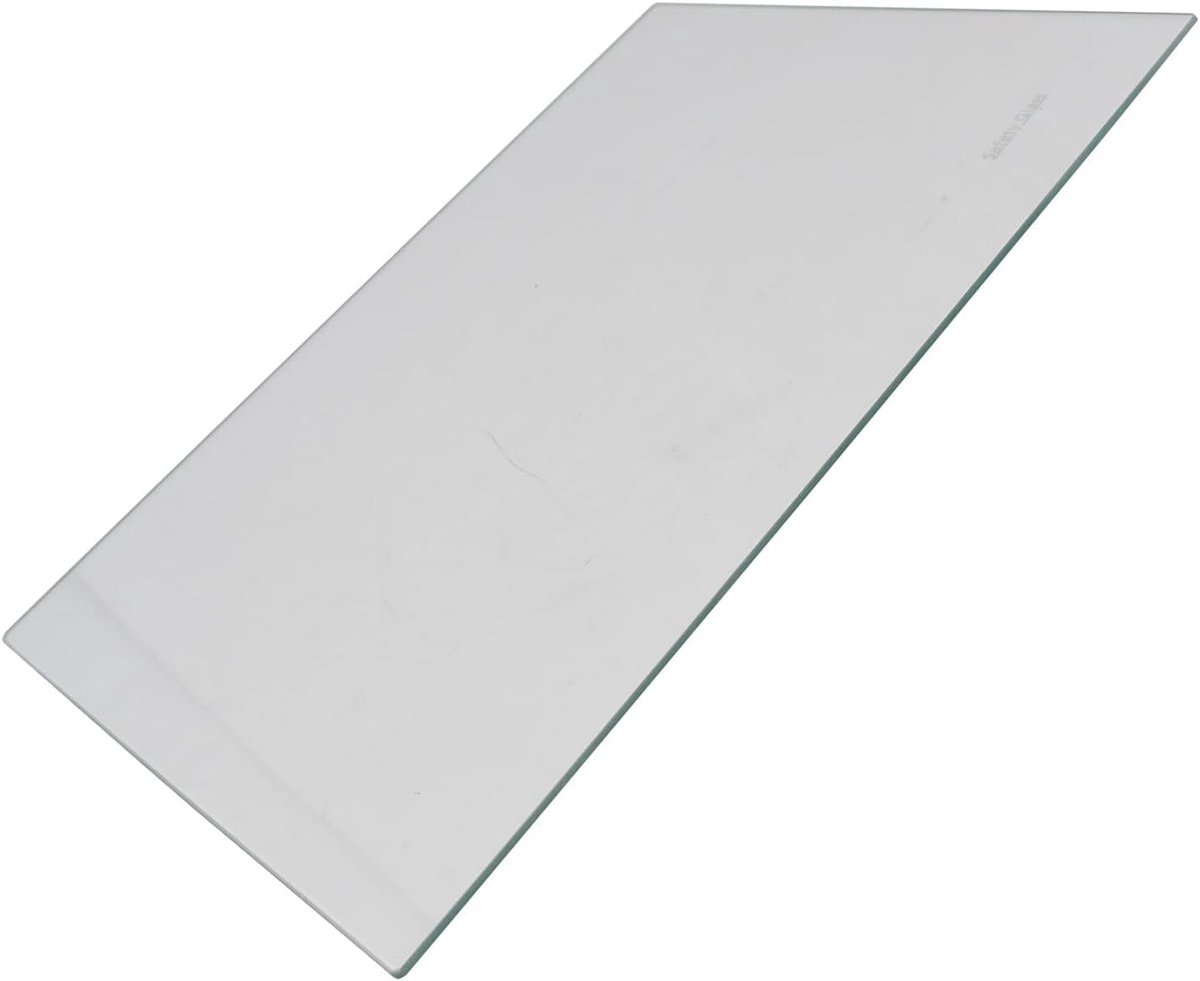 Koelkastglasplaat - Vriesvak plank - Voedsel bewaren - Op maat gemaakt - 440 x 310mm