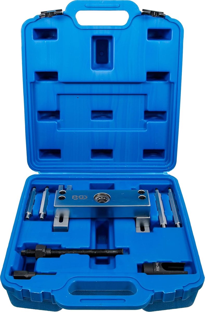 Injector Trekkerset - Motor Gereedschap - Vastzittende Injectoren Verwijderen - Zonder Cilinderkop Demontage - 290x380x85mm - Geschilderd
