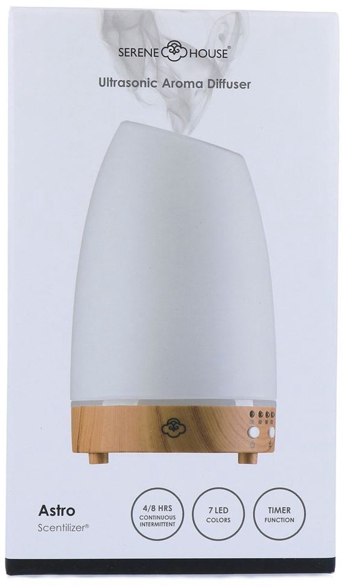 Serene Glazen Diffuser Astro Wit 1ST