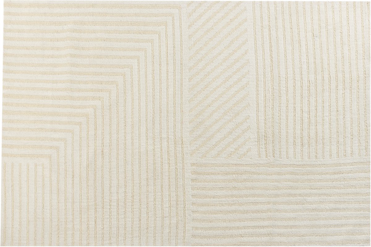 ABEGUM - Vloerkleed - Lichtbeige - 200 x 300 cm - Wol