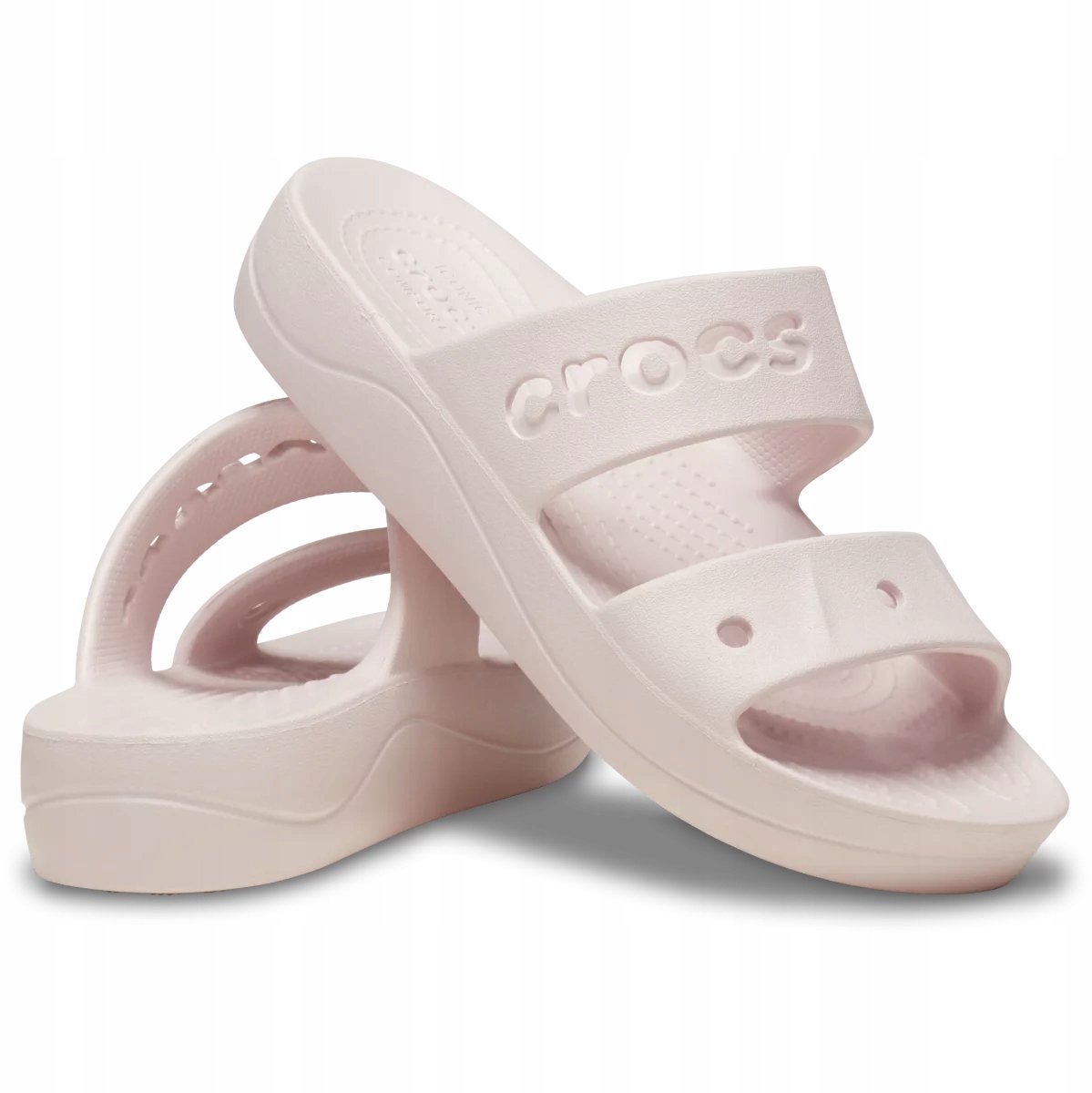 Crocs Baya Platform - Sandalen - Dames - Barely Pink - Maat 39-40