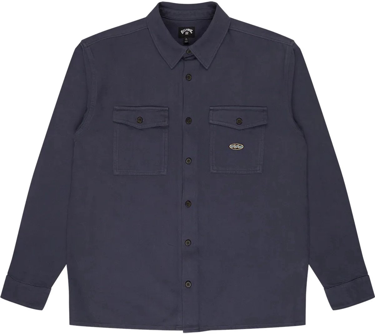 Billabong Del Mar Overhemd Met Lange Mouwen XL Man Grijs