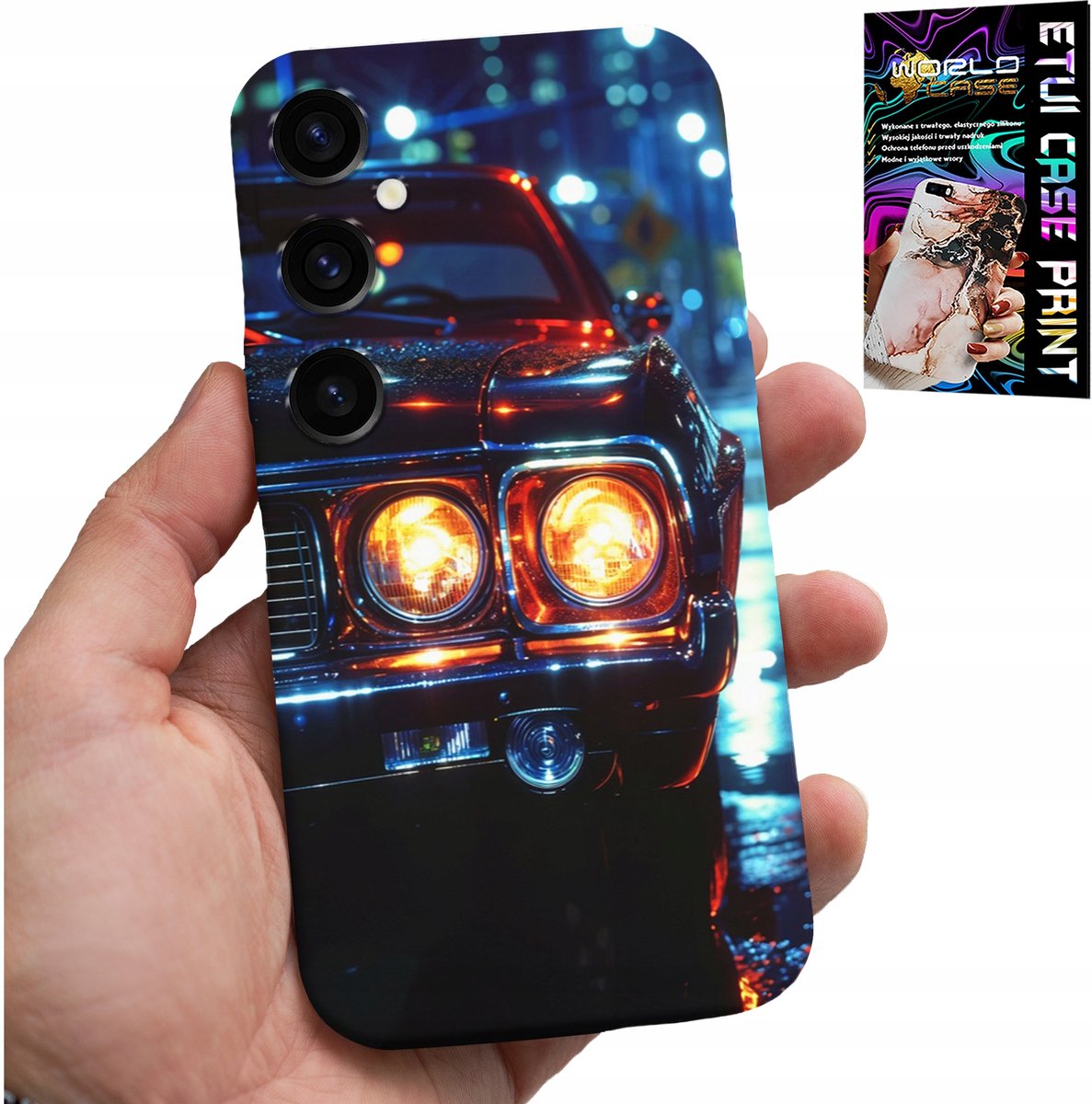 HOESJE VOOR SAMSUNG GALAXY S24 FE - KLASSIEKE AUTO'S, MOTORKLASSIEKERS, PATRONEN