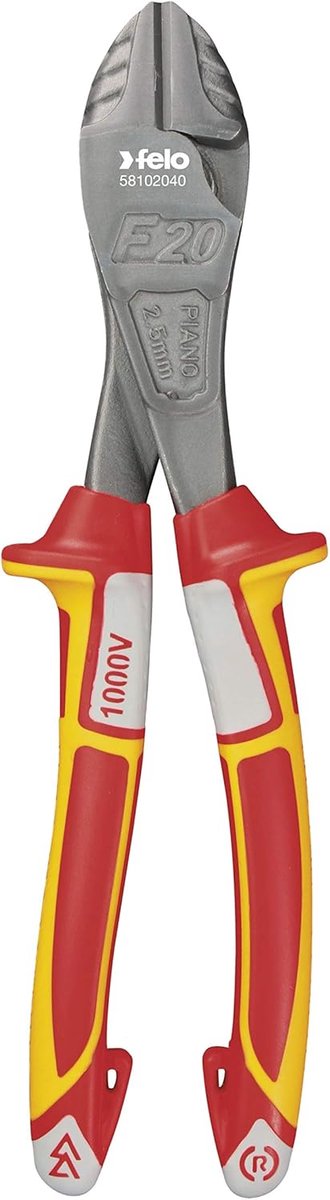 Diagonale Tang - Zijkniptang Kniptang - Draad Knippen - Geïsoleerd VDE - 8 inch - Multicolor