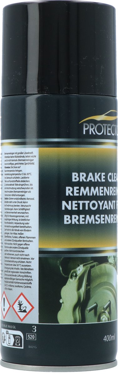 Protecton Remmenreiniger 400ml - Krachtige Formule - Eenvoudig Gebruik - Grondige Reiniging - Betrouwbare Kwaliteit van Merkloos — afbeelding 5