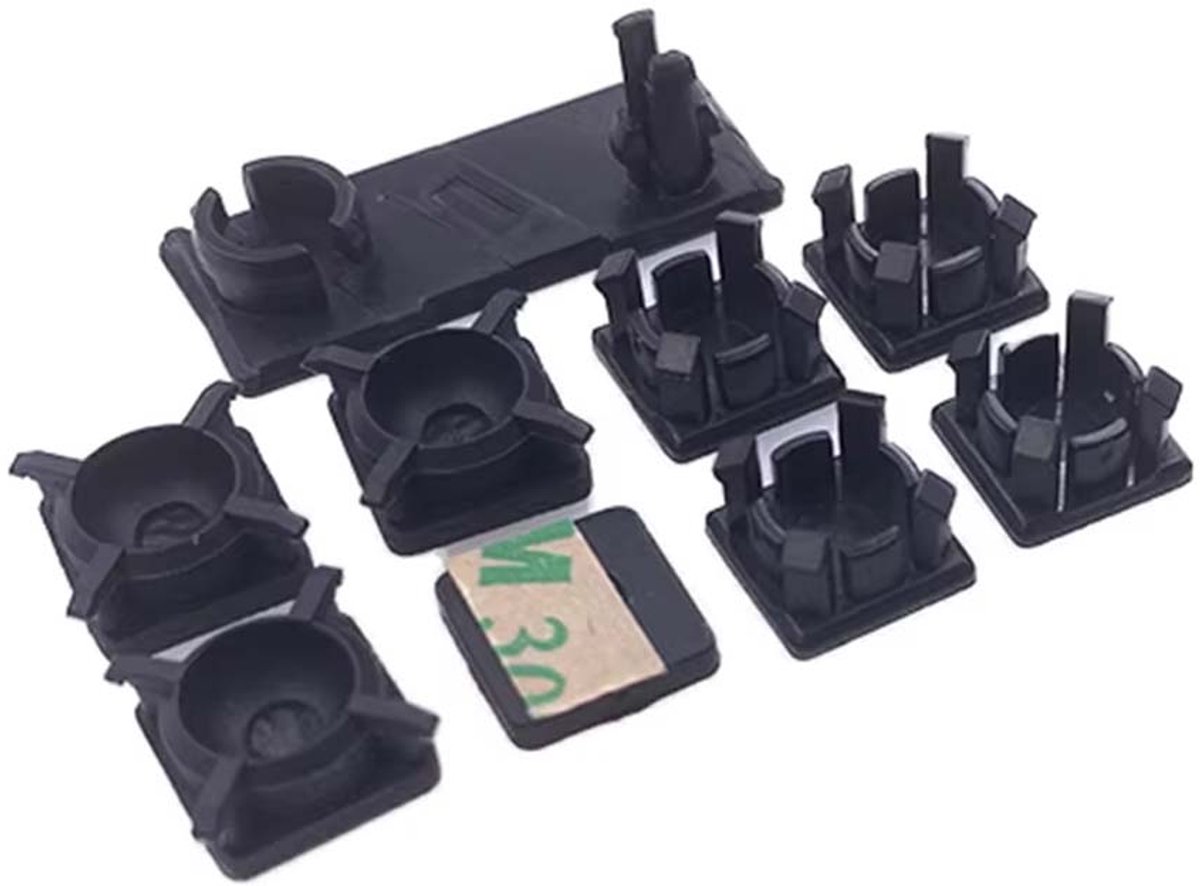 Rubber Voetjes Set voor PlayStation 3 Slim – Zwart