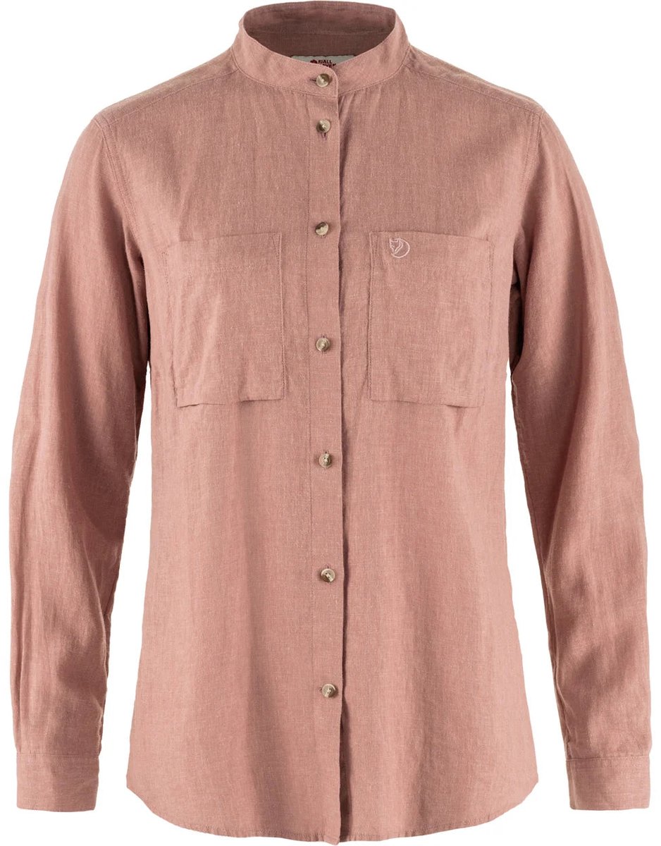 FJALLRAVEN Ovik Hemp Shirt LS W Dustyrose