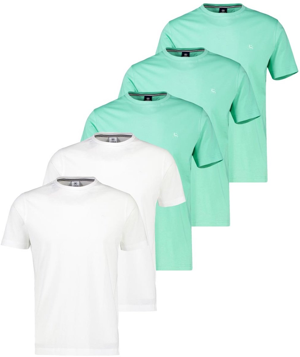 LERROS Heren t-shirt 5 pack Basic