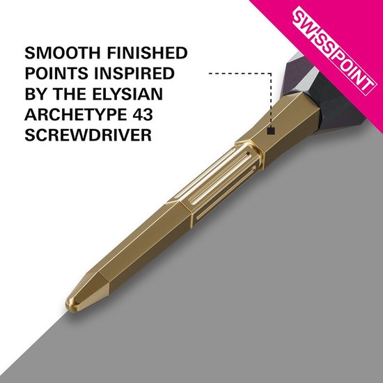 Target Swiss Points Elysian Archetype 43 Gold 35 Millimeter van Target — afbeelding 5