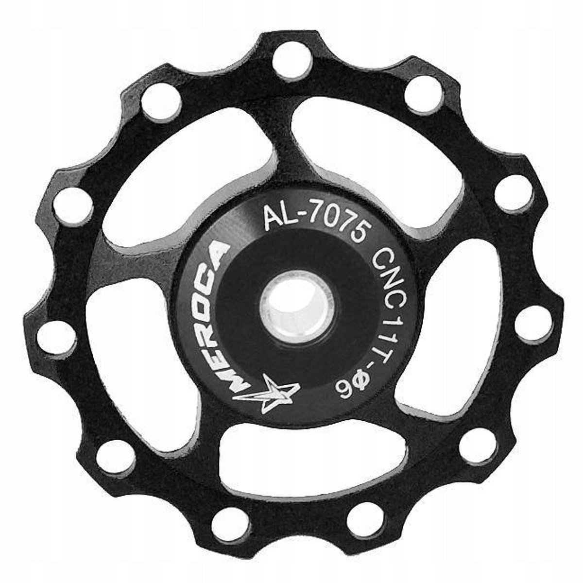 Meroca Serie - Derailleur Koelwiel - 11T - Aluminium - Zwart