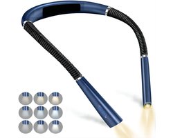 Killogood Neck reading light – 3 kleuren 3 helderheden blauw