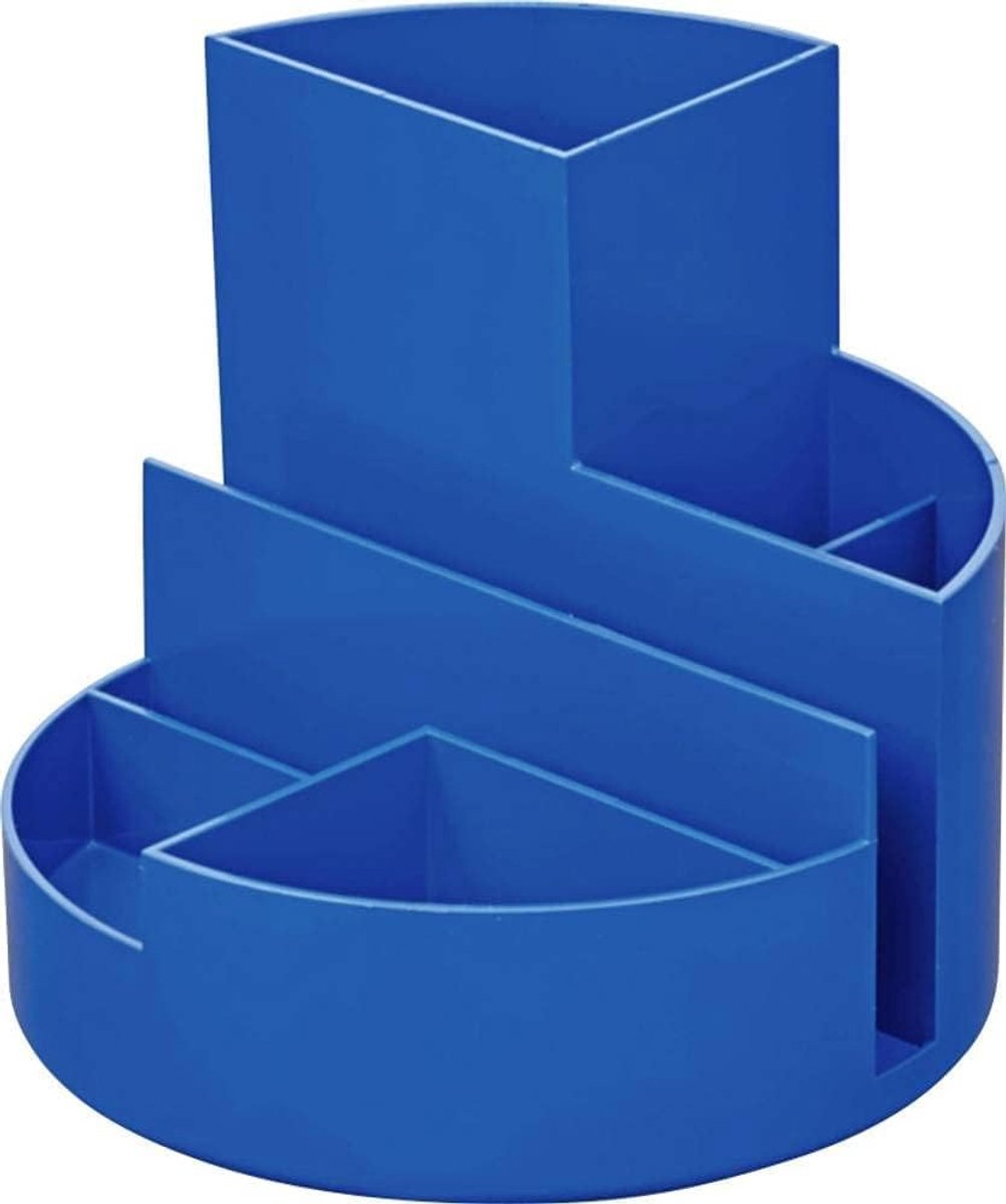 Bureau Organizer - Opberger Bureau - Kantoor Opruimen - Zes Vakken - 14x14x13 cm - Blauw