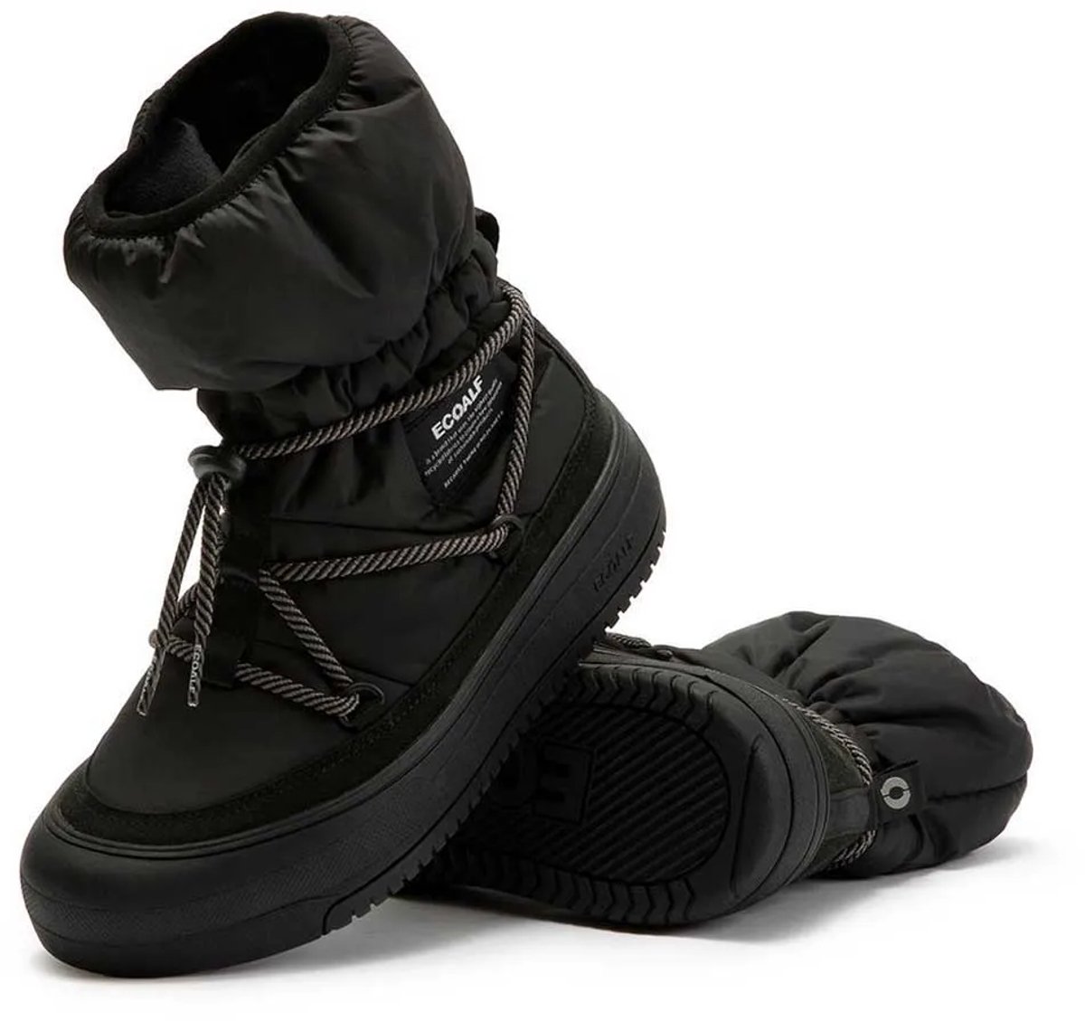Ecoalf Bering Laarzen Zwart EU 39 Vrouw