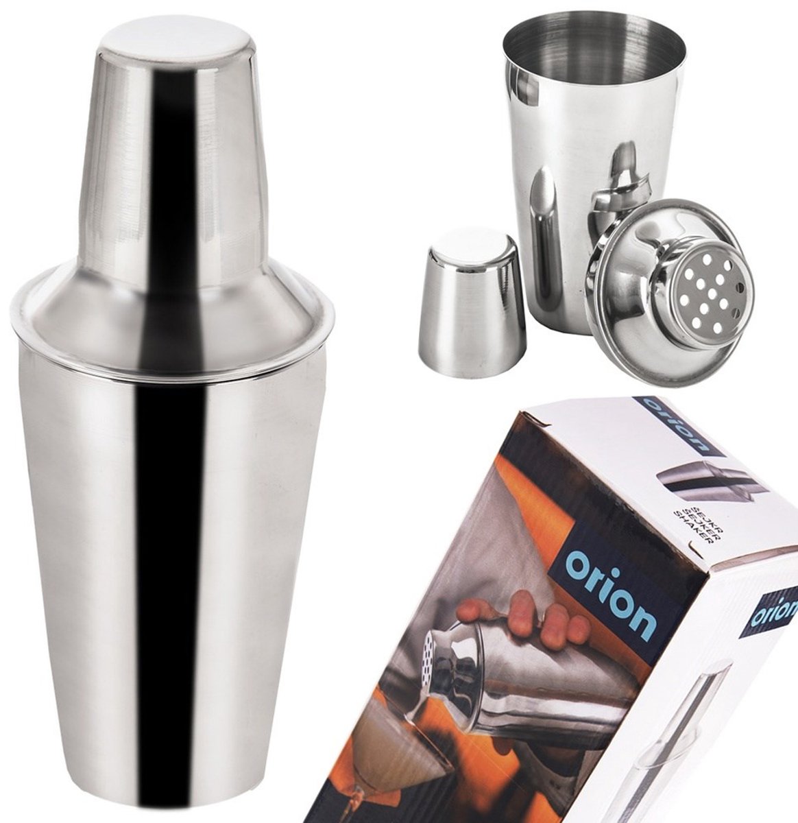 Cocktail Shaker - 520 ml - RVS - Rvs Shaker voor Cocktails en Mocktails - Vaatwasserbestendig