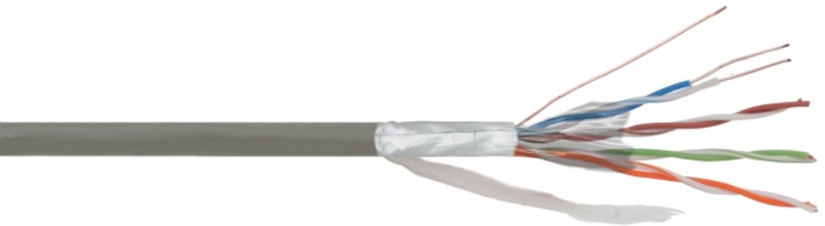 FTP 305m haspel Ethernet-kabel CAT5e op rol 305 Meter [20038]
