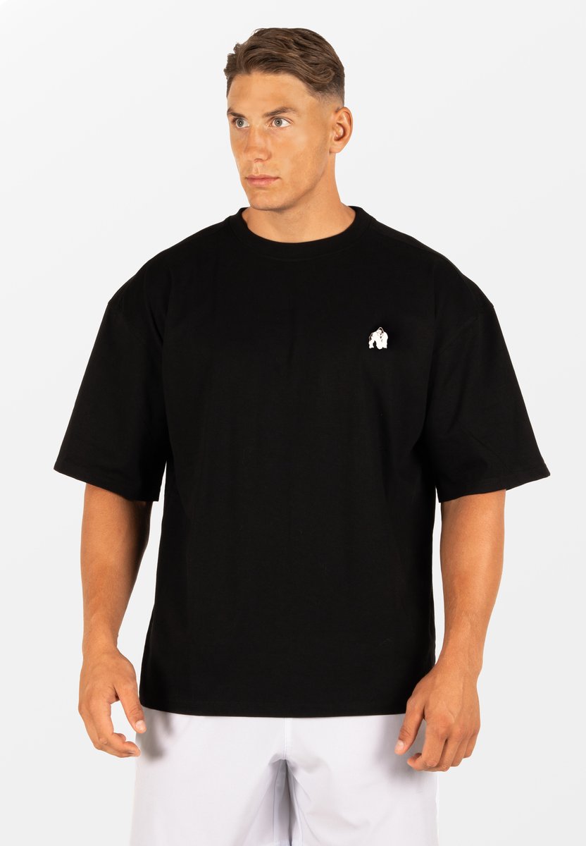 Gorilla Wear Kingston Oversized T-shirt - Zwart - XL