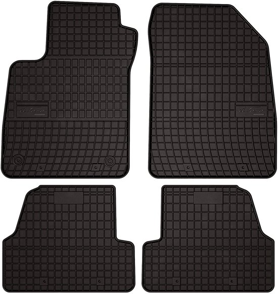 MOTOS Velours Basic vloermatten auto compatibel met Opel Adam 2013-2019 - Basic, Materiaal, Blauw vloermatten - Ervaar nieuw rijcomfort met een velours vloermattenset voor uw auto